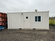 Load image into Gallery viewer, Modified: 20' Container OFFICE Shipping Container in Cincinnati