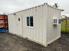 Load image into Gallery viewer, Modified: 20' Container OFFICE Shipping Container in Cincinnati