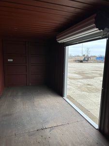 Modified: 20' Garage Box with Roll-up Door