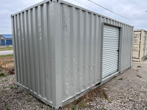 Modified: 20' Garage Box with Roll-up Door