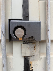 Lock Box Puck Style for Shipping Container