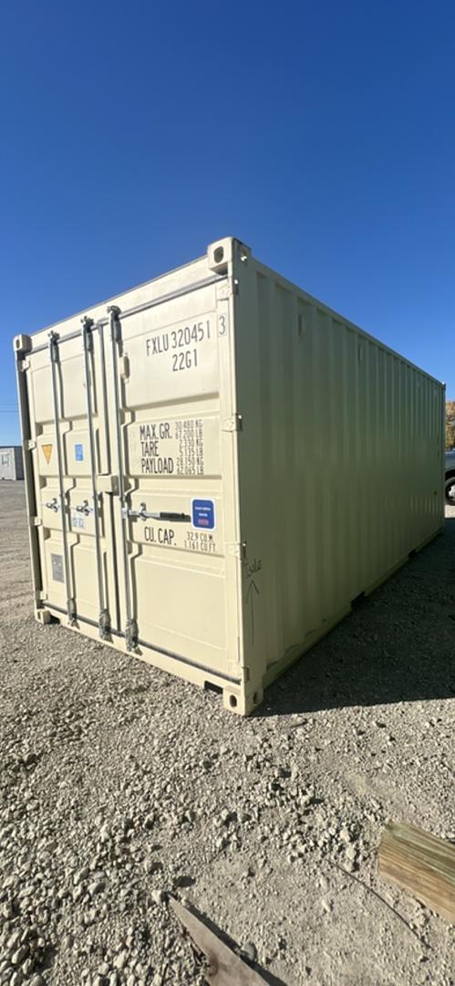 20' One Trip Double Door Shipping Container in Cincinnati