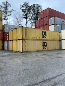 40' Shipping Containers in Columbus Standard Height