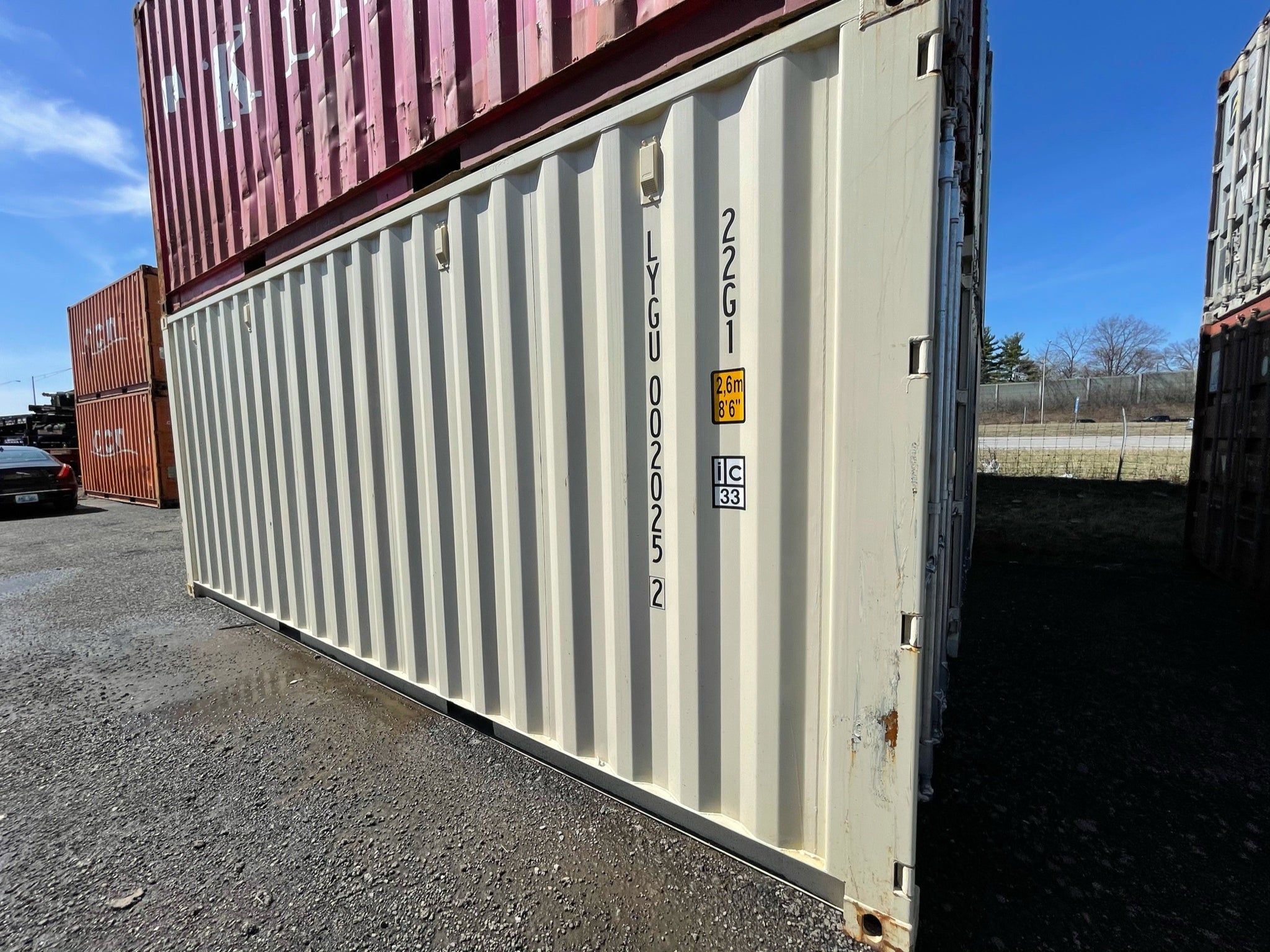 20 ft Shipping Container Standard 1 Trip (20ST1TRIP)