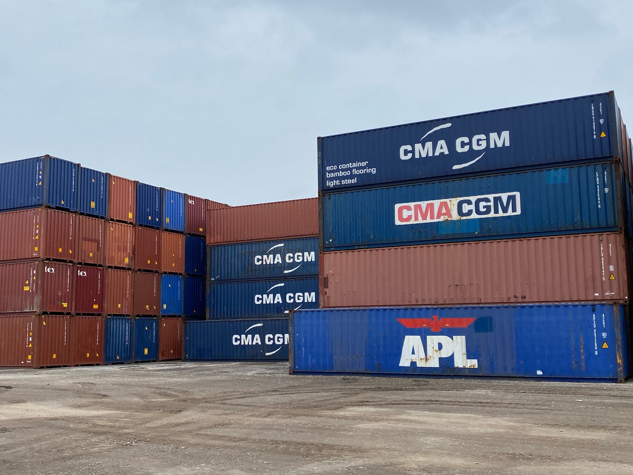 Conex Express 40' Standard Used Conex Shipping Container in Cincinnati – ConexTalk