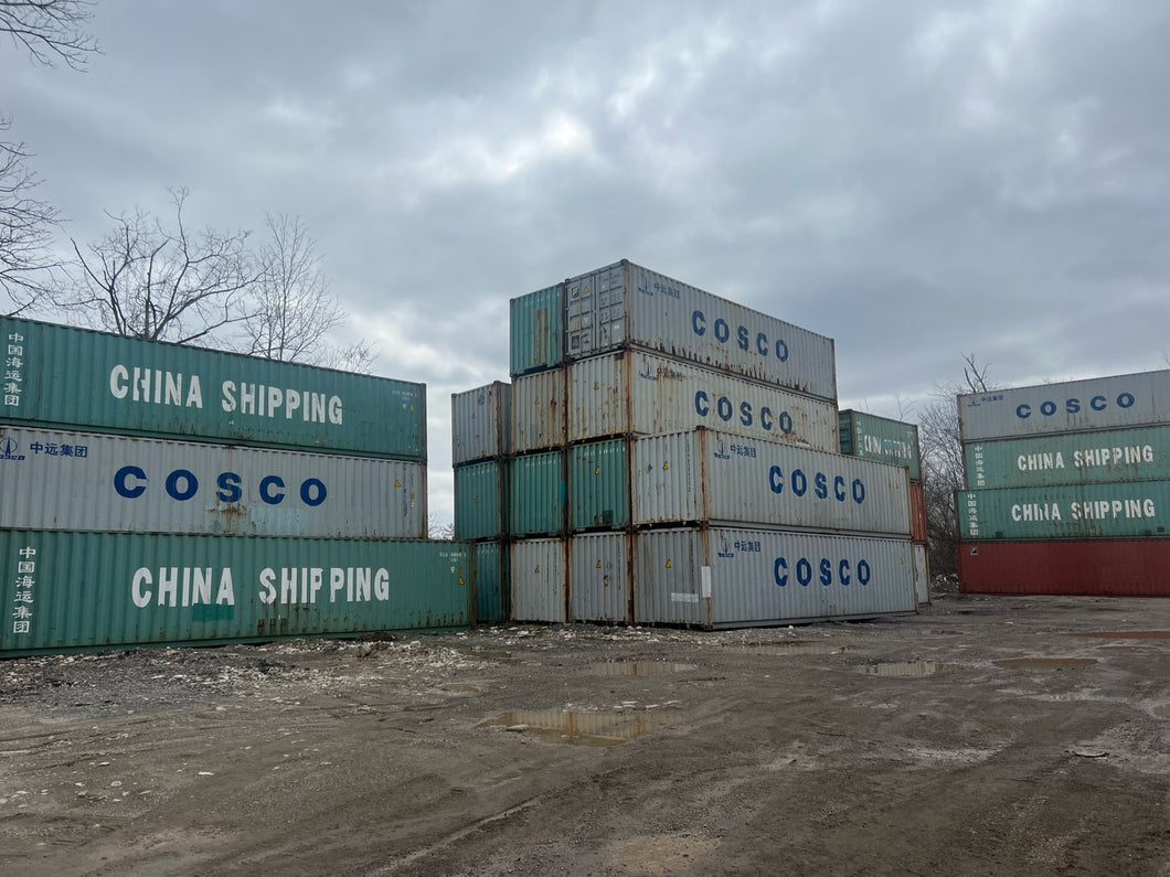 40' Standard Used Conex Shipping Container in Cincinnati